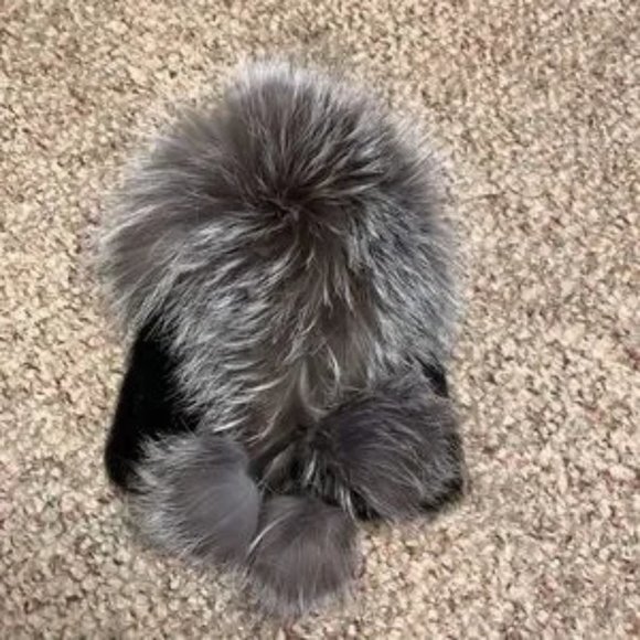 Real Fur - Rabbit & Fox Fur Hat - Picture 4 of 4